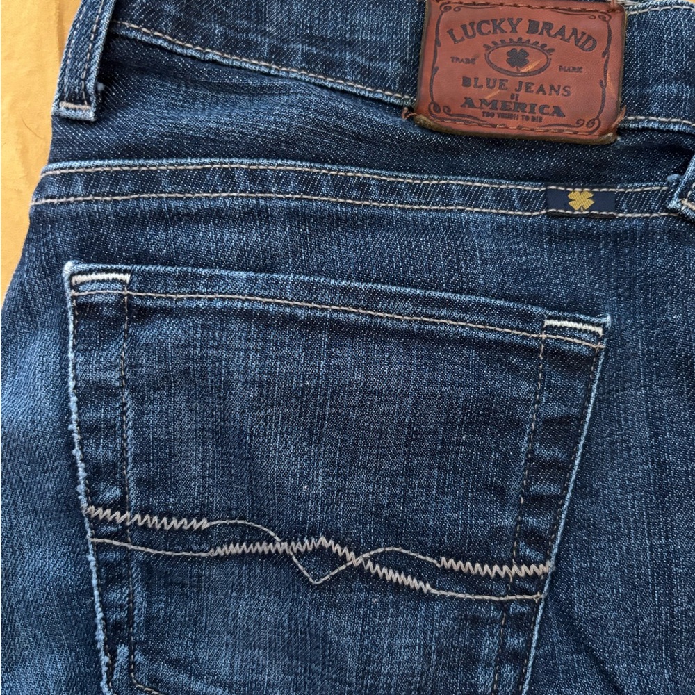 Lucky Brand Indigo Button-Fly Jeans